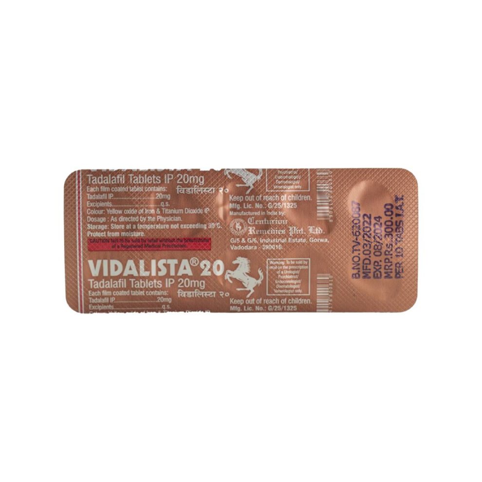 Vidalista 20 mg - Image 3